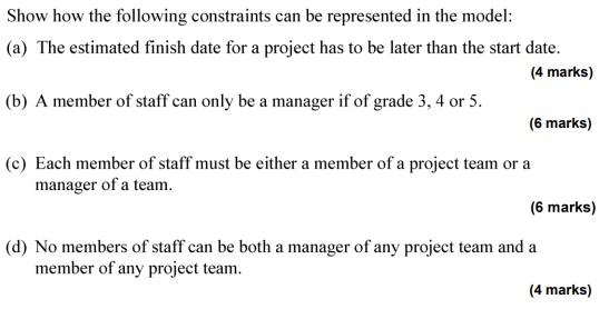 Figure 2 for your reference as below: Show how the following