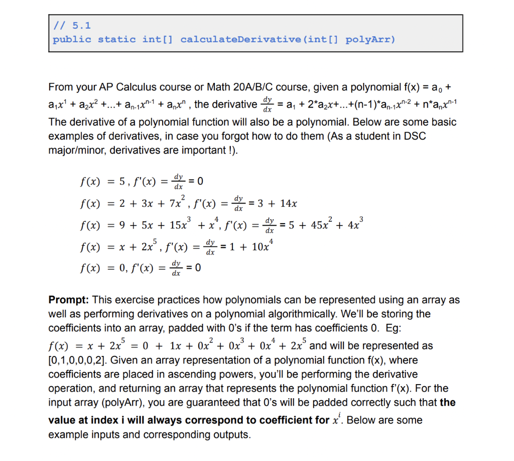 Please implement this in java! the example output is at the end.