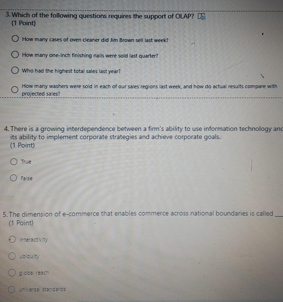 respond to an offer or purchase a specific product?" is a question