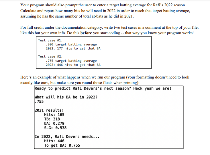 REPORT Problem 3 - Red Sox Predictions This is definitely going to
