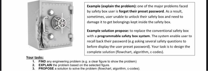 c-codes Example (explain the problem): one of the major problems faced by