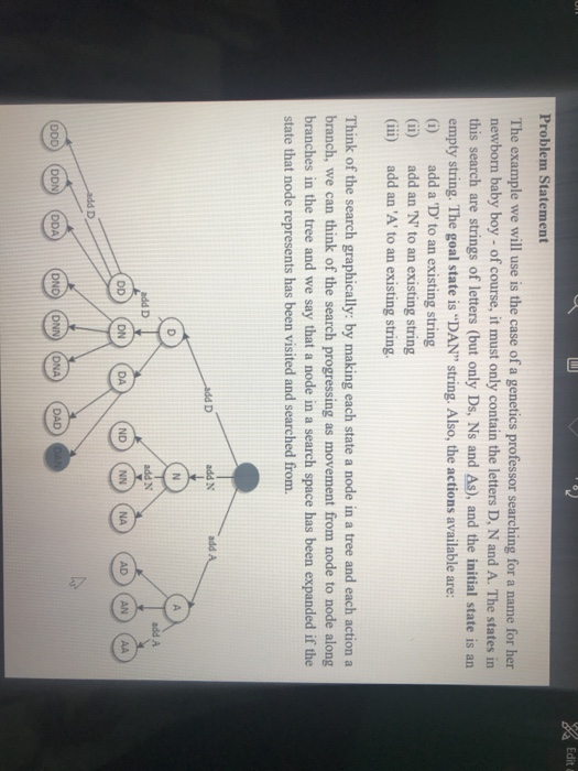  I need jave code to implement this search problem for DAN