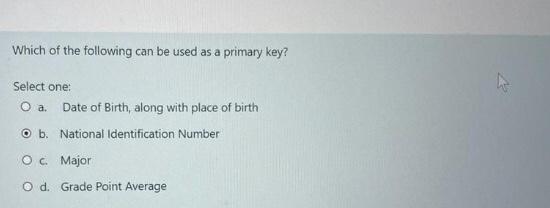 O a. Change the field name for the field 'fname O b.