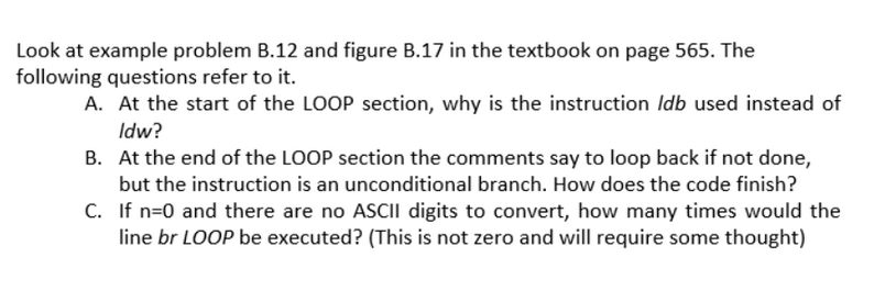 integer into a binary Example B.12 number. The decimal number is given