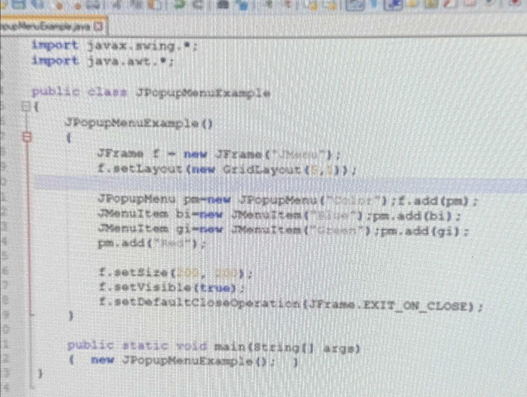  Using this pop idea how would i create a java swing