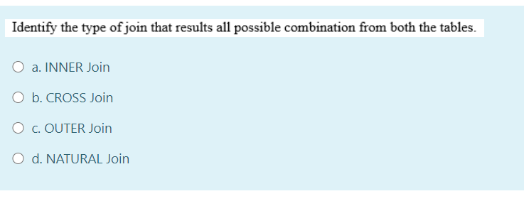 FOREIGN table Identify the SQL statement used to add a new record