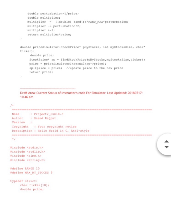 stocks' from the "Stock Market". You can check the price of the