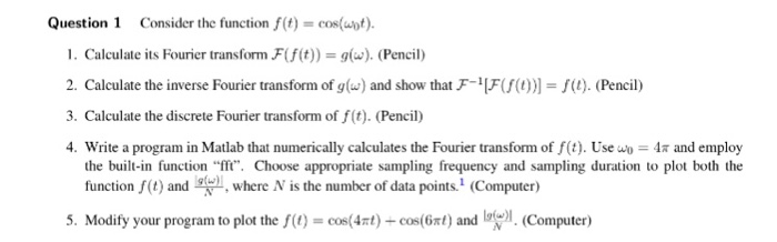  Write a matlab code for part 4 & 5 please! uestion