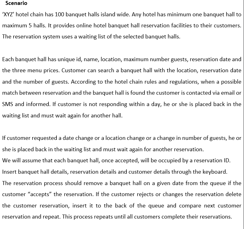  Task 1: Which data structure can be used, when simulating the