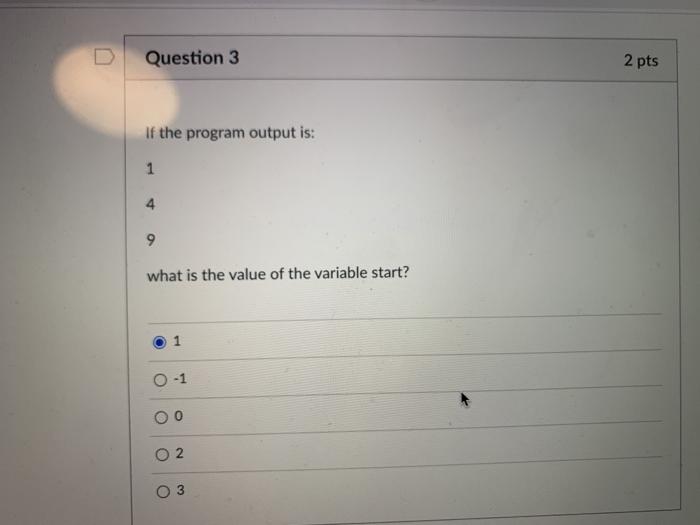 finding values of the variables start, stop, and step. start, stop, step