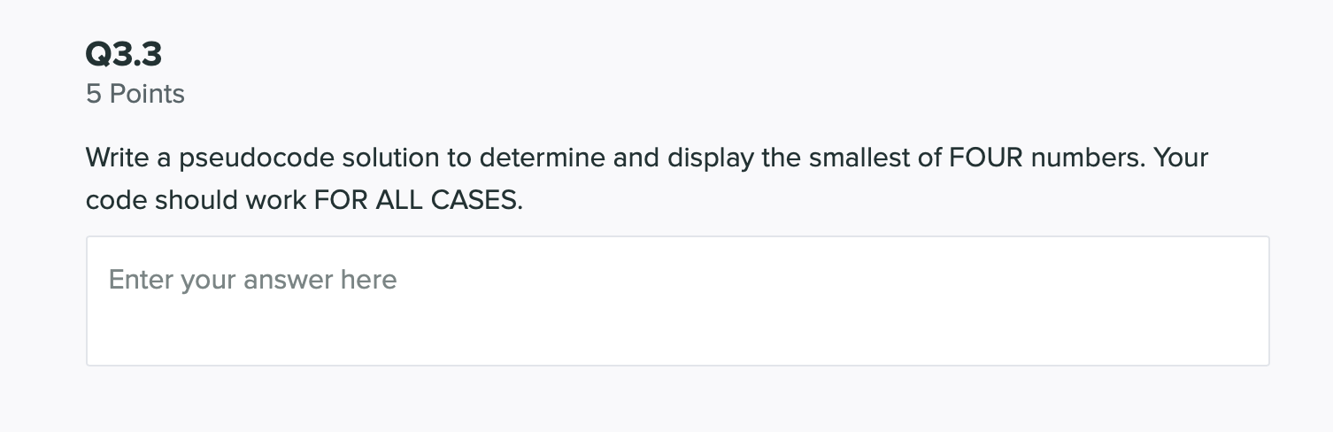 c. The table on the left below gives the intended results for