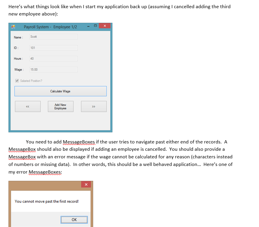 and keep new employees saved. For your first assignment, you will be