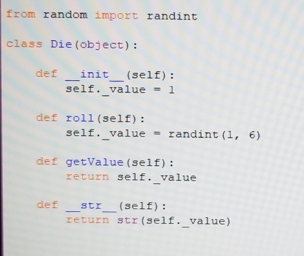 be developing a generalized Die class that can have any number of