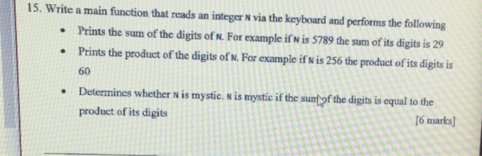  What would be the c++ code for this question? 15. Write