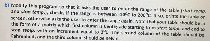 between lines and the outputs of the code. No rush for this