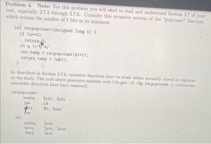 please help c# language Problem 4. Note: For this problem you will
