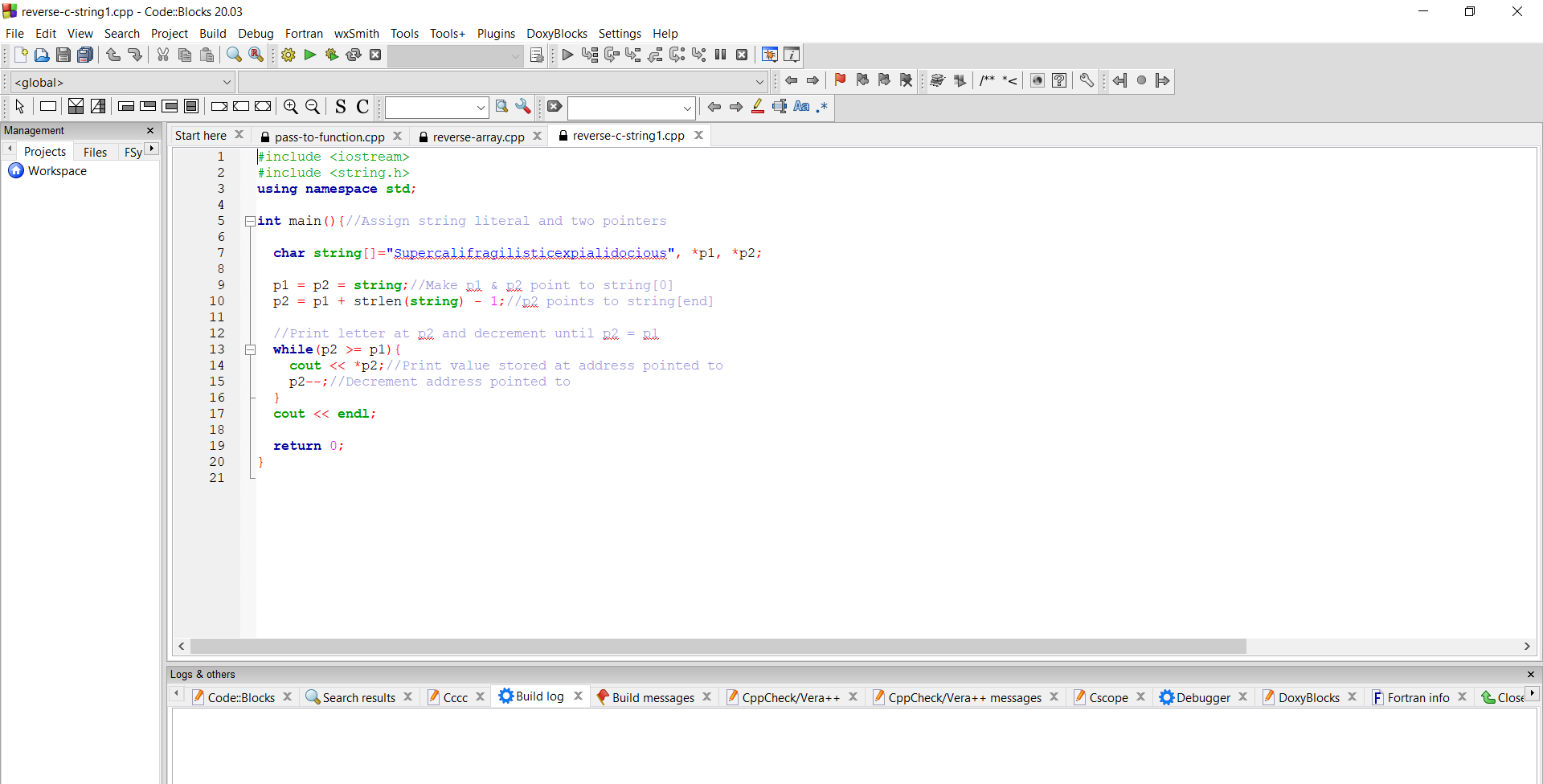 Suppose you need to process the information for a series of courses.