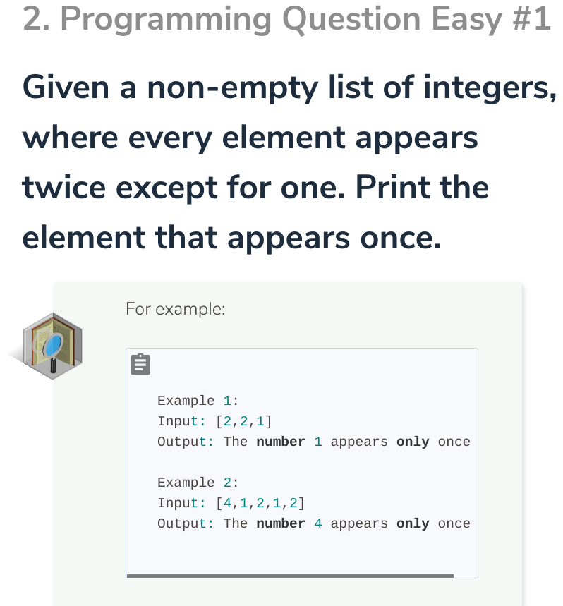  I do not understand, Please help! 2. Programming Question Easy #1