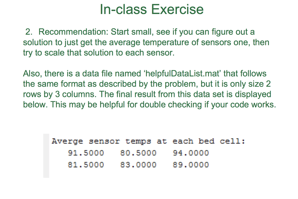 of testing and your boss wants you to analyze the data. However