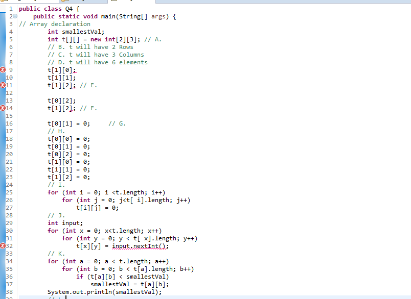  Can you tell me what is wrong with this code and