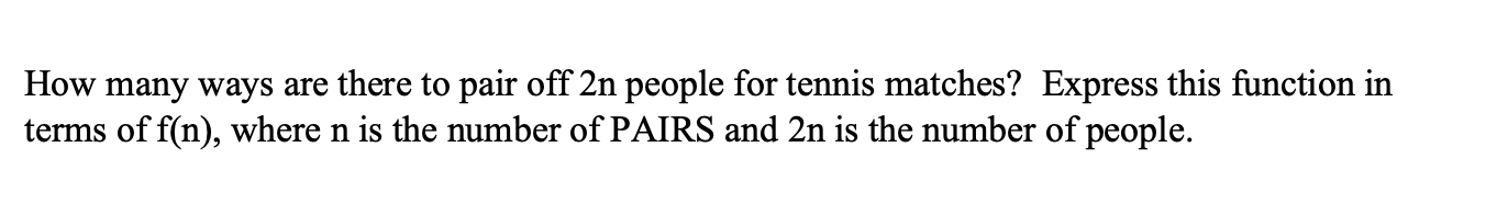 top of your answer (do not forget your base case(s)) and then