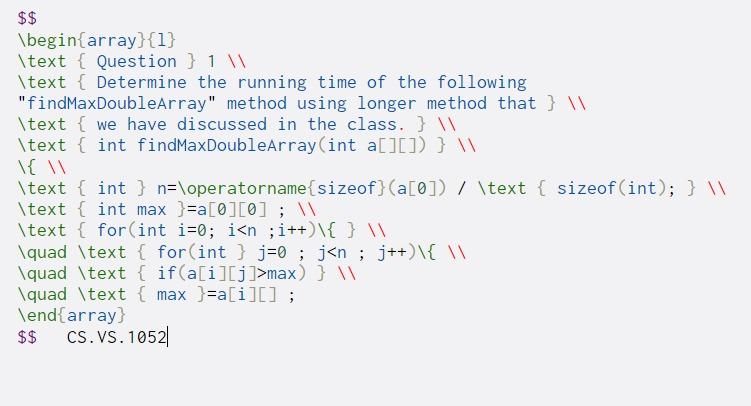  $$ \begin{array}{1} \text { Question } 11 \text { Determine the