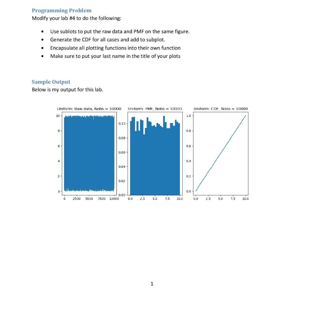 can i get a help with this lab plz? Programming Problem Modify