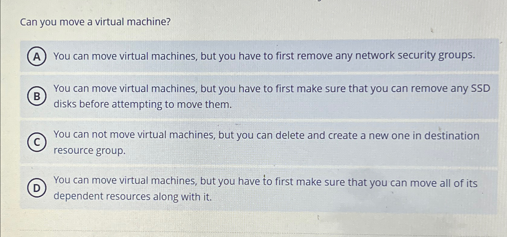  Can you move a virtual machine? You can move virtual machines,