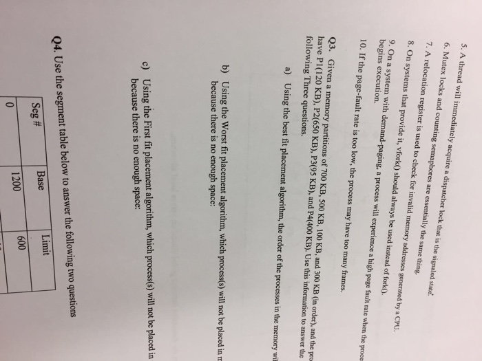  A thread win immediately acquire a dispatcher lock that is the