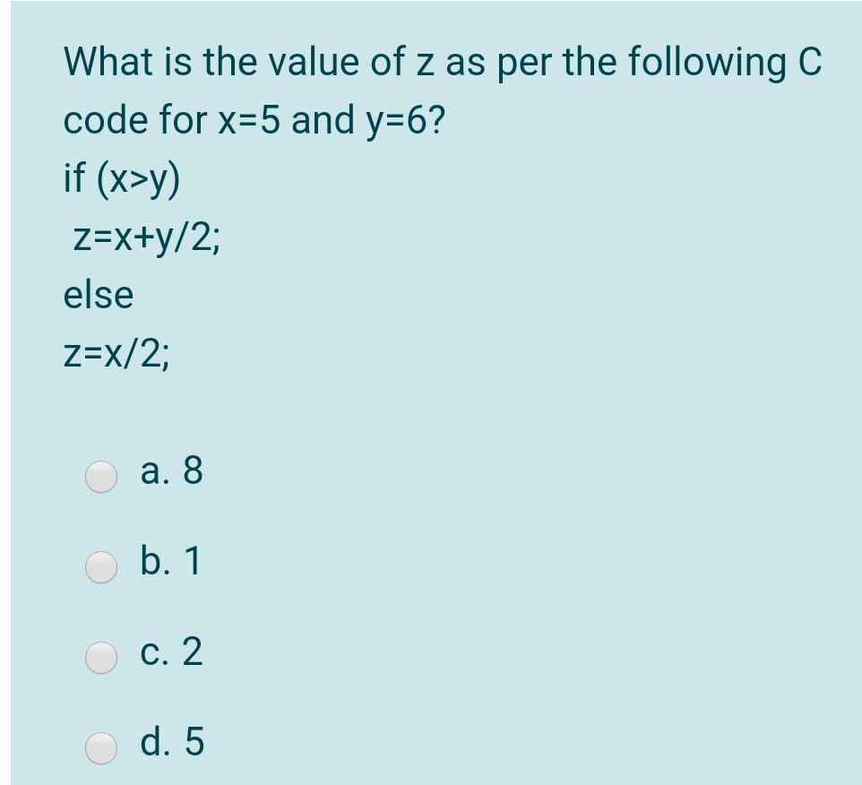 the given expression. O a. 80 b. 33 O c. 35 O
