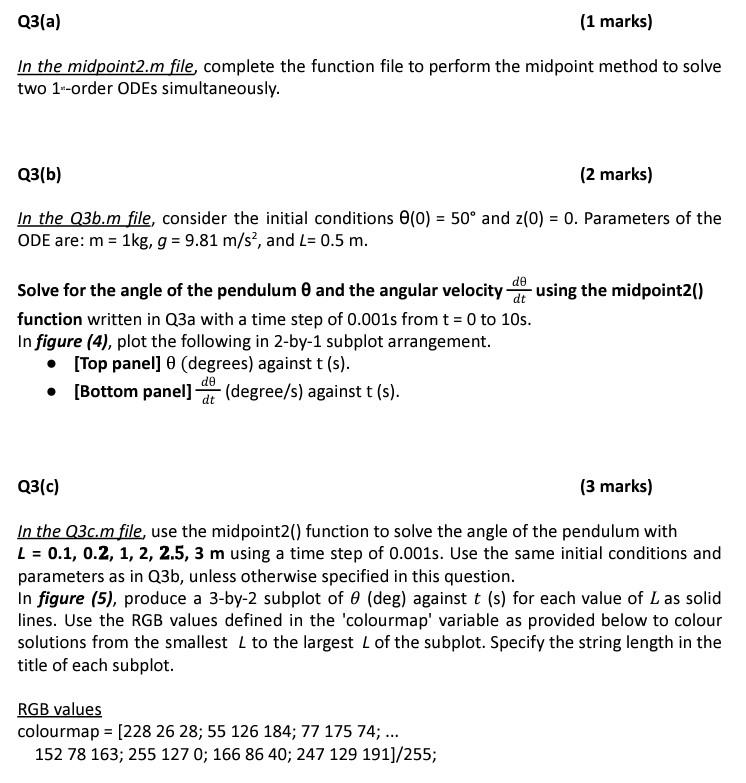 ( 15 marks) The Hamiltonian mechanics can be used to describe dynamic