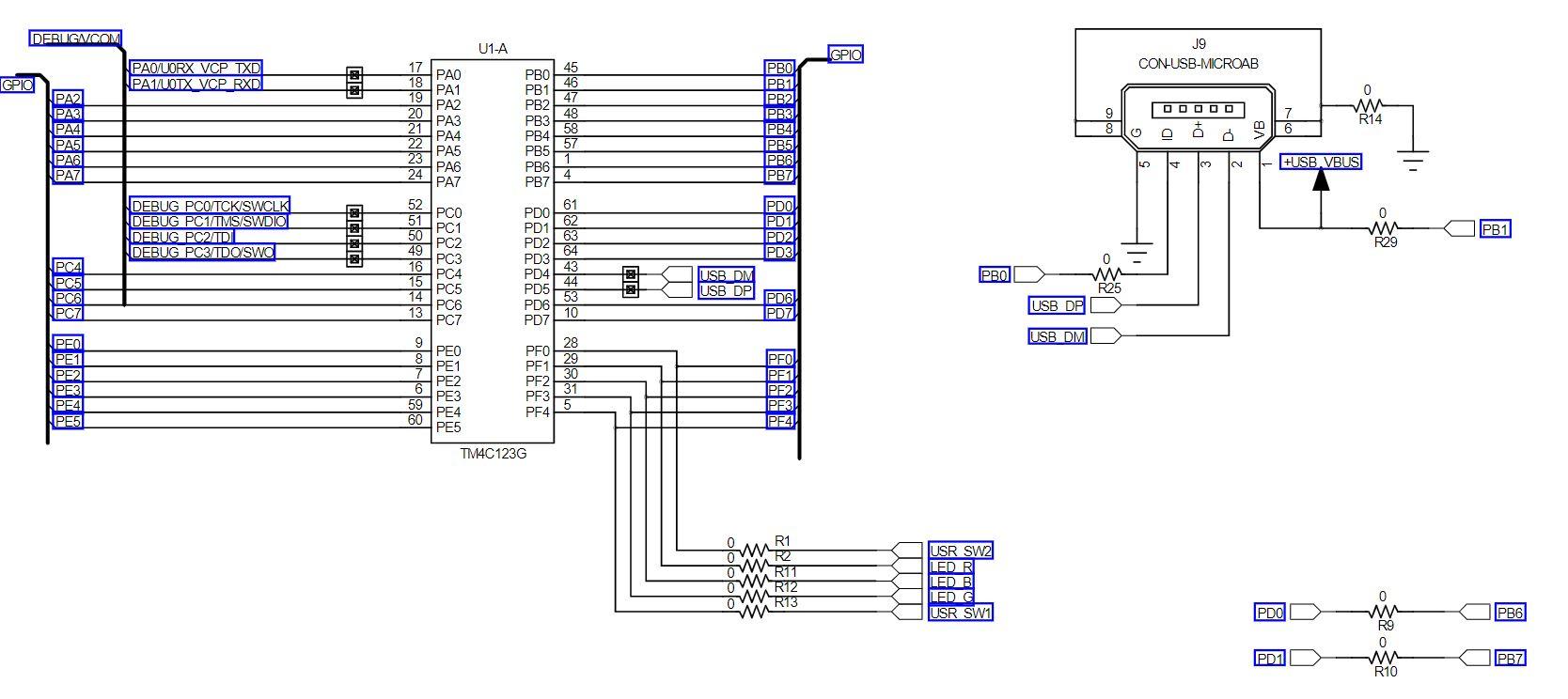 Board is TM4C123G LaunchPad. Modify tutorial code with this code: //////////////////////////////////////////////////////////// //