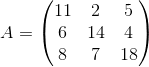 to the SLE Ax = b with initial approximation x(0)= 0 to