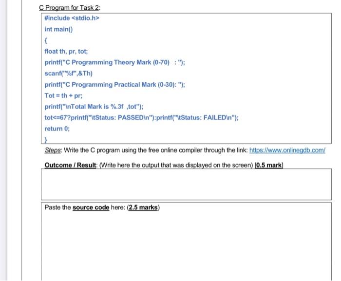 of the programs below by manually showing the complete solutions below each