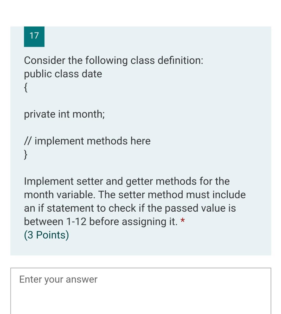 (2 Points) class A { final void m() { System.out.print("class A ");