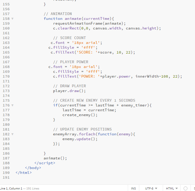 INITIAL SETUP let canvas = document.getElementById("mycanvas"), C = canvas.getContext("20"); let innerWidth =
