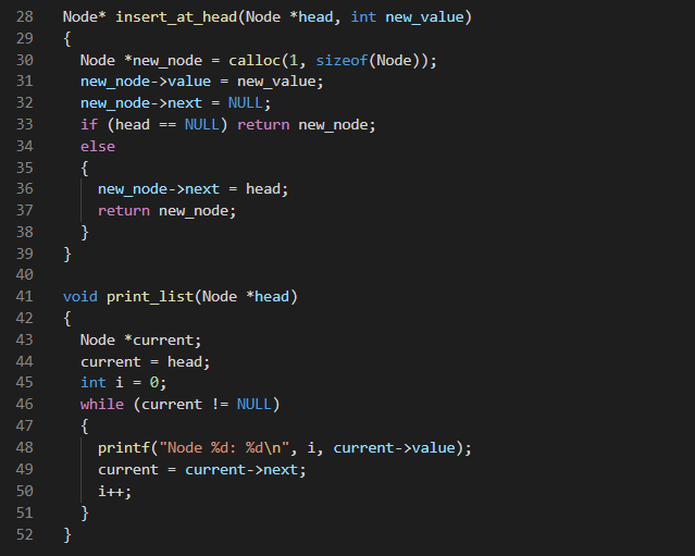 nodes from the list that have a value matching the argument delete_value