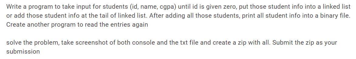 PLEASE GIVE CORRECT C PROGRAMMING CODE. Write a program to take input