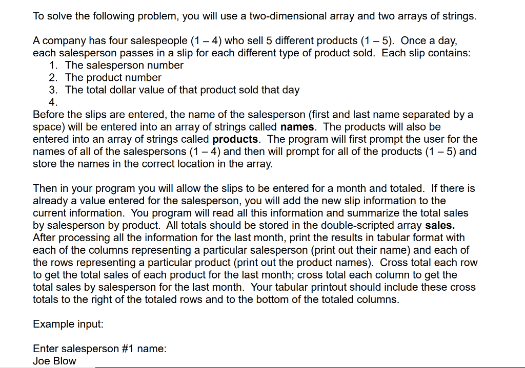 can you please solve this problem in C++ by using a Geany