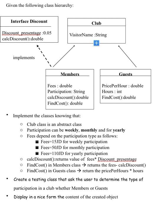 Please help me with this following java 2 code Given the following