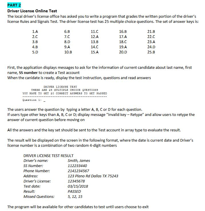 vourLastName.docx Look at the following array definition int [ ] values 2,