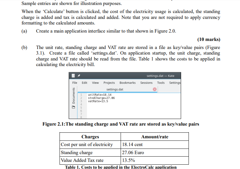 in the text please check and solve, thank you) ElectroCalc (Figure 2.0)