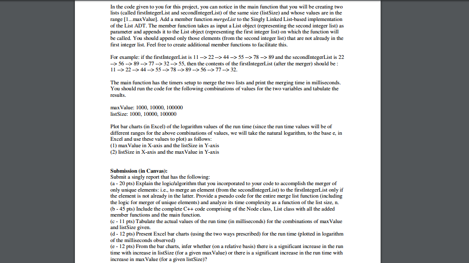  In the code given to you for this project, you can