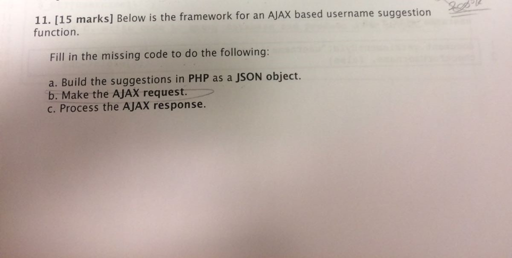 Regards to AJAX & PHP & JSON please someone solve this question
