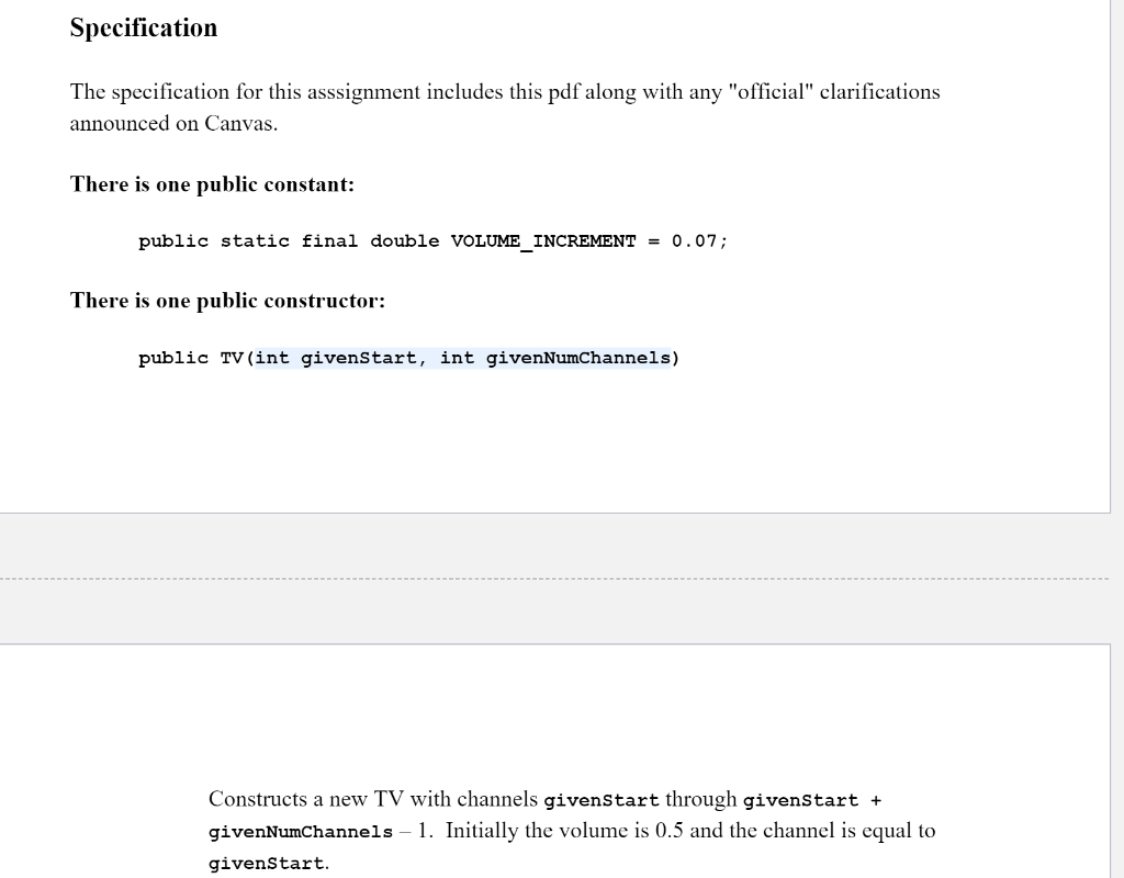 that models some aspects of the behavior of simple television. A TV