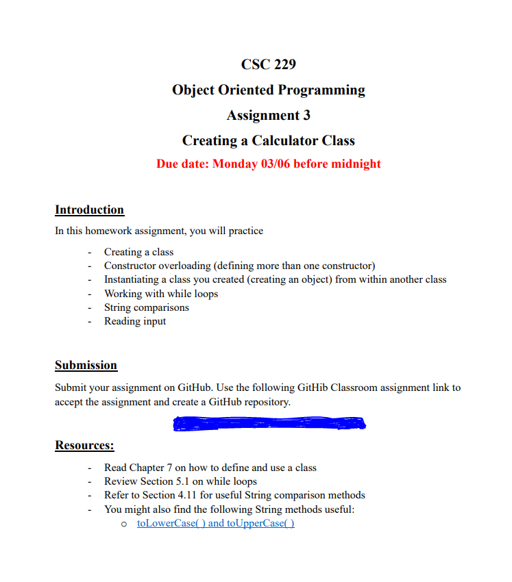  If you could comment code and do the extra credit I