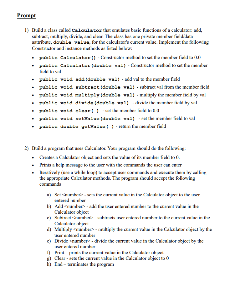 will make sure to upvote. Thank you. CSC 229 Object Oriented Programming