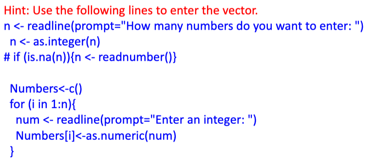 integer will return how many times the integer appears inside the vector.