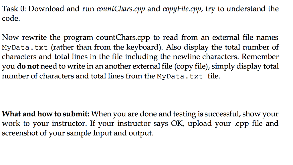 Please paste your code and screenshot of output Codes below: COPY