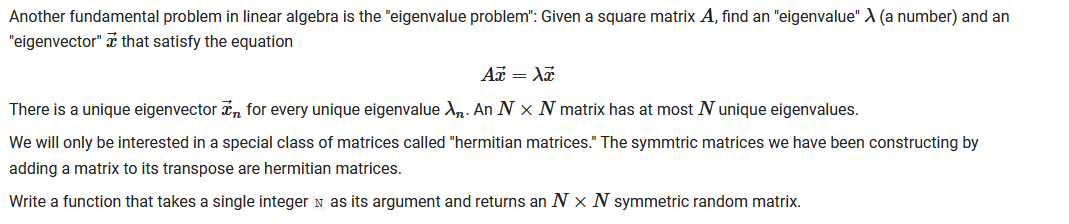  I need this in Python code Another fundamental problem in linear